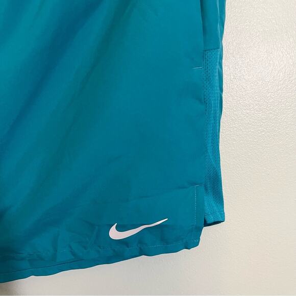 Nike Dri Fit Brief Lined Athletic Running Outdoor Challenger Shorts Blue XL NWT - Picture 12 of 13